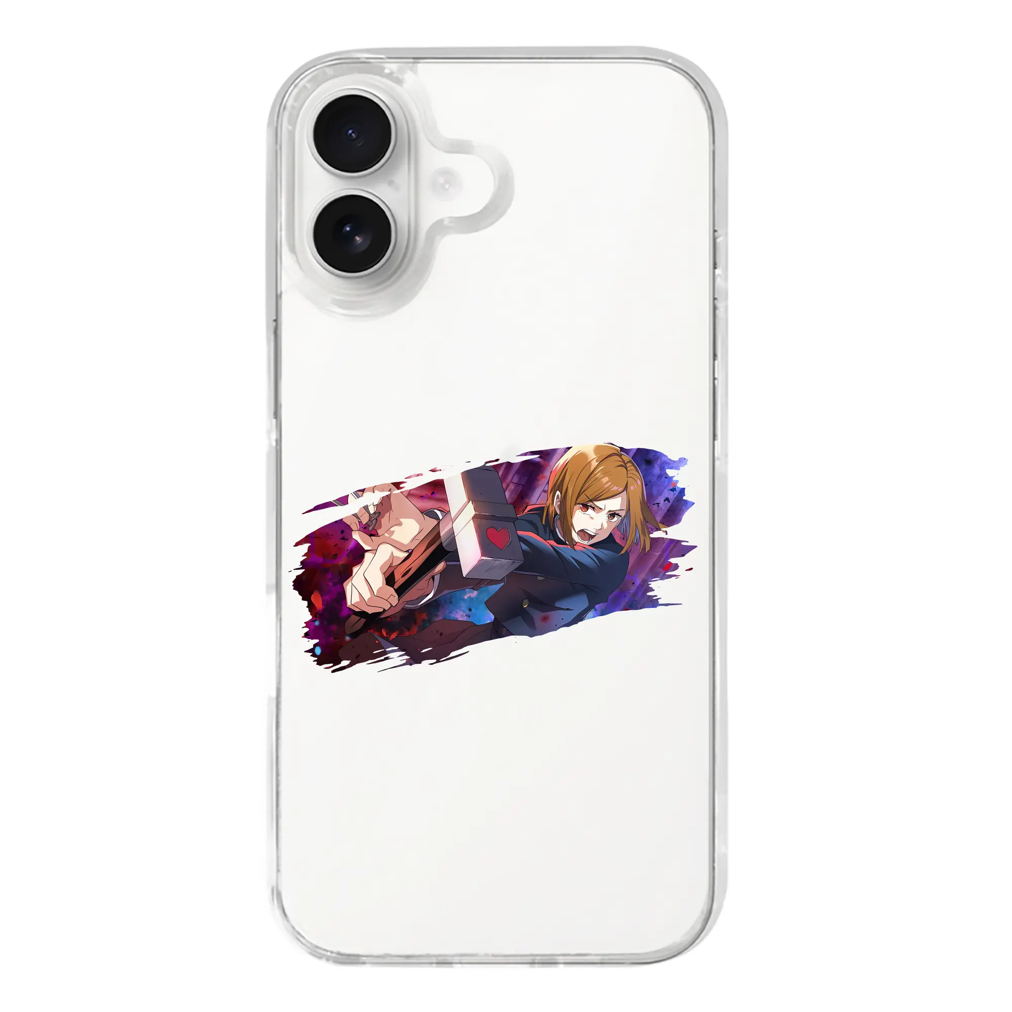 呪術廻戦 グッズ,釘崎 野薔薇 - iPhone 17シリーズ 透明スマホケース – 薄型・耐衝撃・精密フィット保護カバー